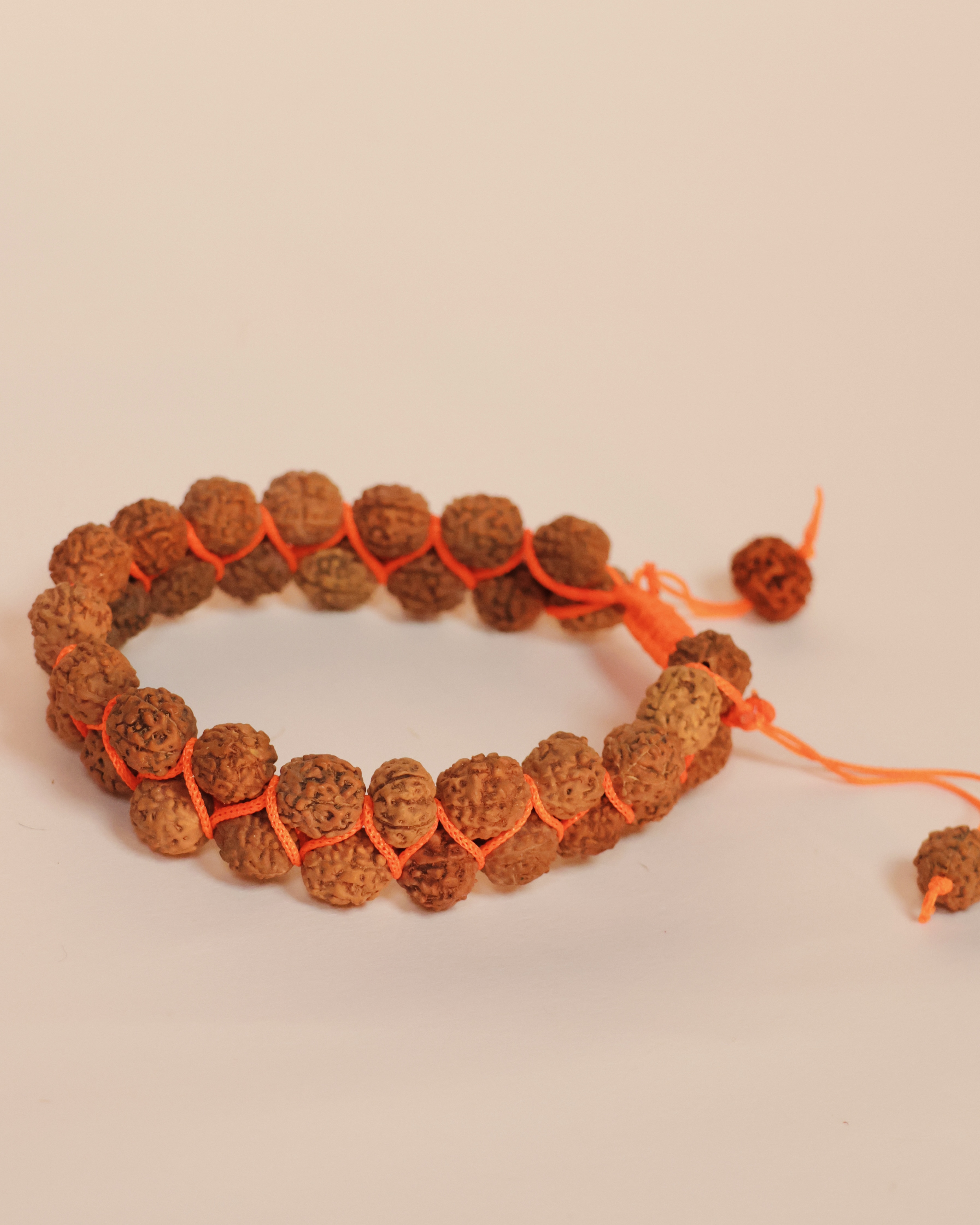 Double Bead Rudraksha Bracelet
