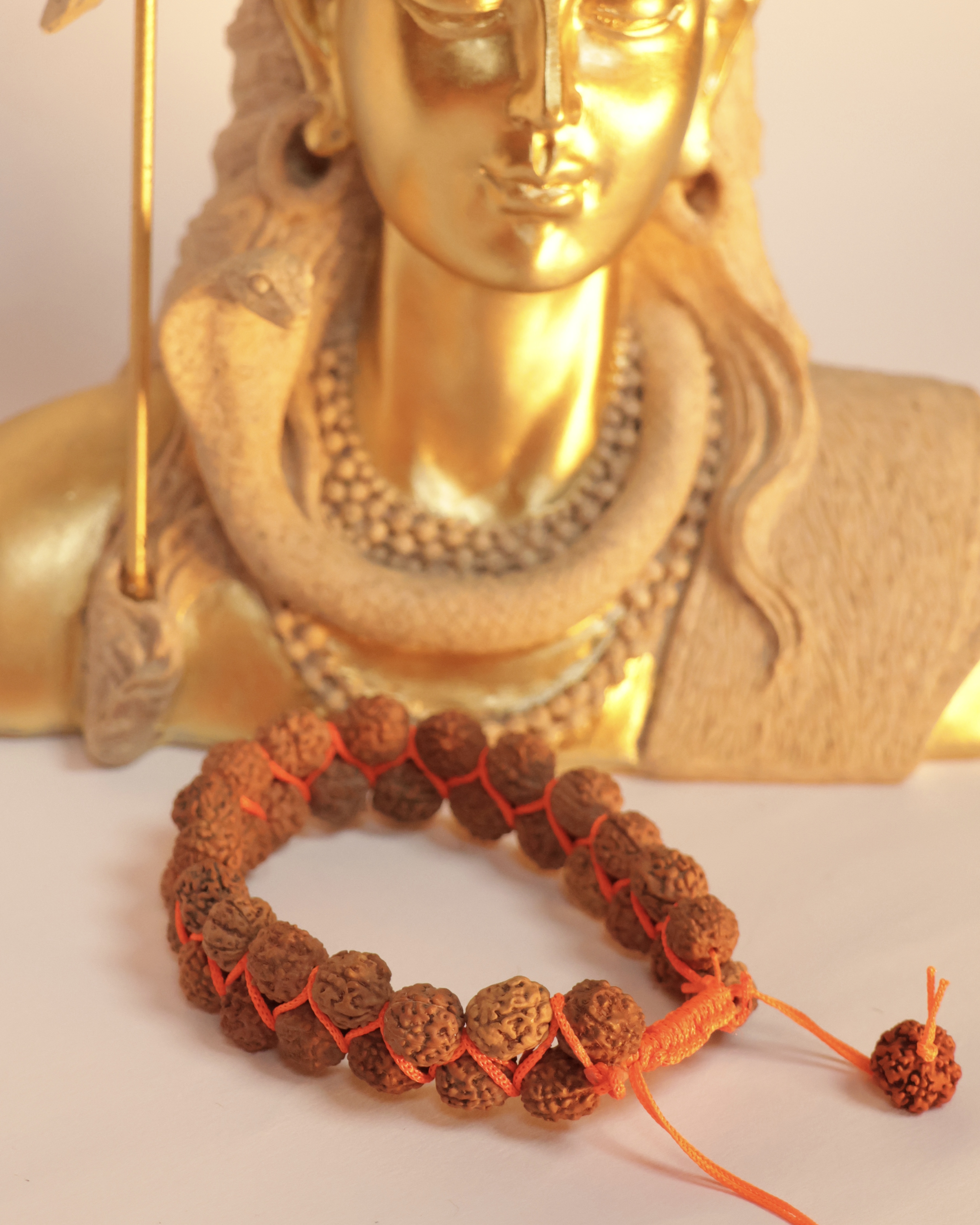 Double Bead Rudraksha Bracelet