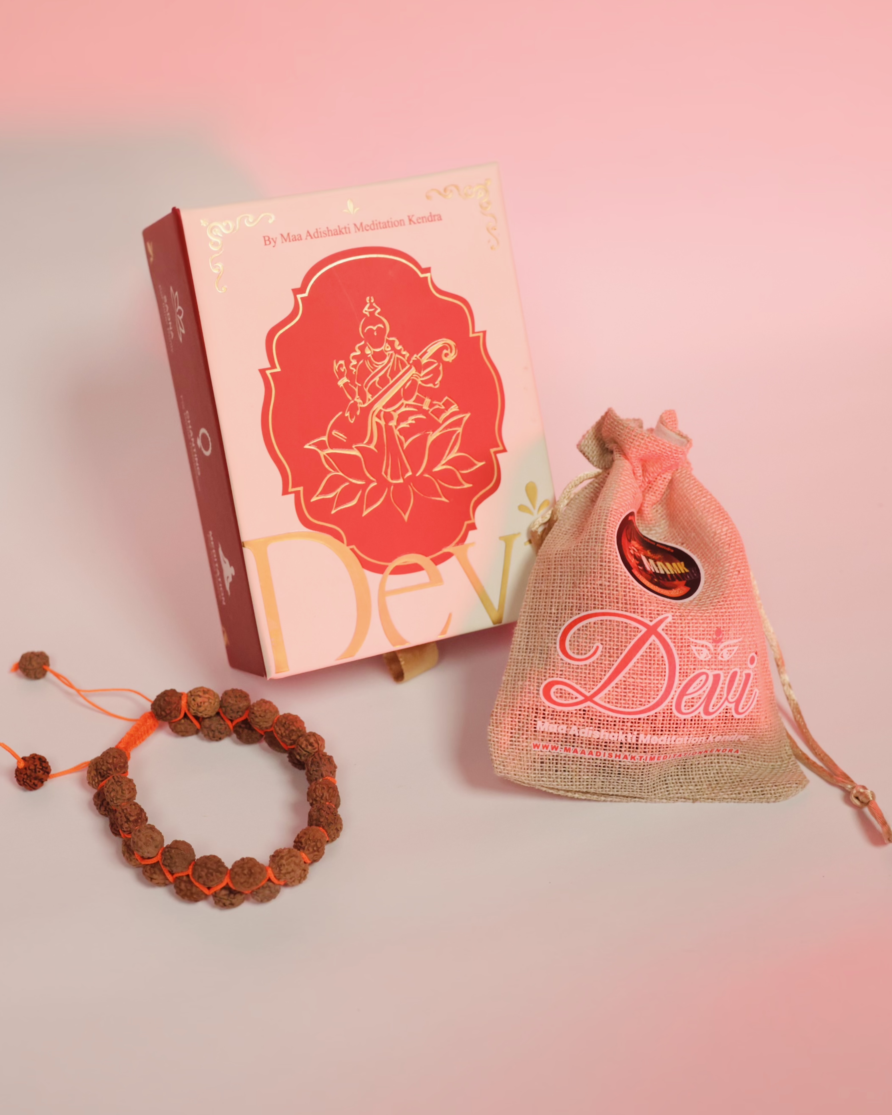 Double Bead Rudraksha Bracelet